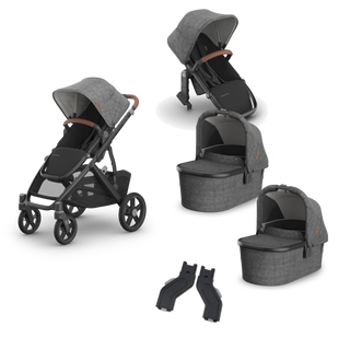 UPPAbaby Vista V3 Twin Bassinet Grow Stroller