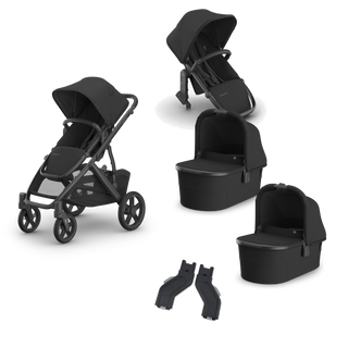 UPPAbaby Vista V3 Twin Bassinet Grow Stroller