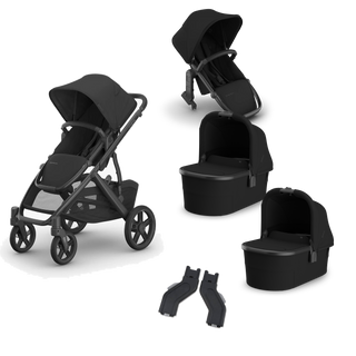 UPPAbaby Vista V3 Twin Bassinet Grow Stroller