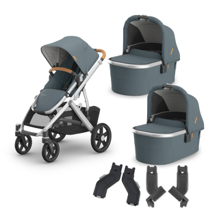 UPPAbaby Vista V3 Twin Bassinet Stroller