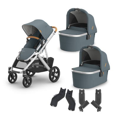 UPPAbaby Vista V3 Twin Bassinet Stroller