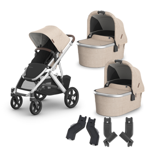 UPPAbaby Vista V3 Twin Bassinet Stroller