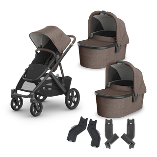 UPPAbaby Vista V3 Twin Bassinet Stroller
