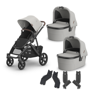 UPPAbaby Vista V3 Twin Bassinet Stroller