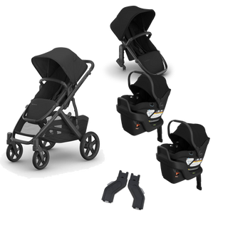 UPPAbaby Vista V3 Twin Aria V2 Grow Travel System