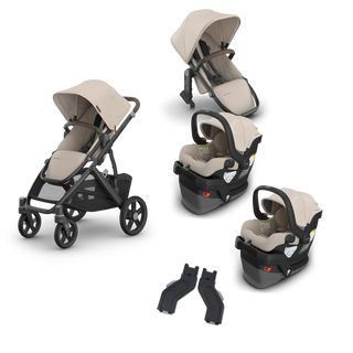 UPPAbaby Vista V3 Twin Mesa V3 Grow Travel System