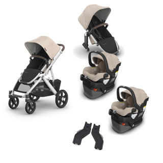 UPPAbaby Vista V3 Twin Mesa V3 Grow Travel System