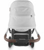 Store Display - UPPAbaby Cruz V2 Stroller - Bryce (White Marl/Silver/Chestnut Leather)