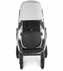Store Display - UPPAbaby Cruz V2 Stroller - Bryce (White Marl/Silver/Chestnut Leather)
