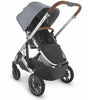 UPPAbaby Cruz V2 Stroller - Gregory (Blue Mélange/Silver/Saddle Leather)