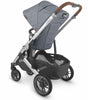 UPPAbaby Cruz V2 Stroller - Gregory (Blue Mélange/Silver/Saddle Leather) (Open Box, New)