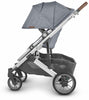 UPPAbaby Cruz V2 Stroller - Gregory (Blue Mélange/Silver/Saddle Leather)