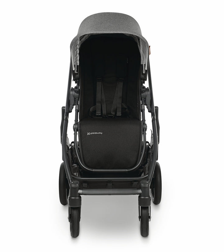 UPPAbaby Cruz V2 Stroller - Greyson (Charcoal Melange/Carbon/Saddle Leather) image 2