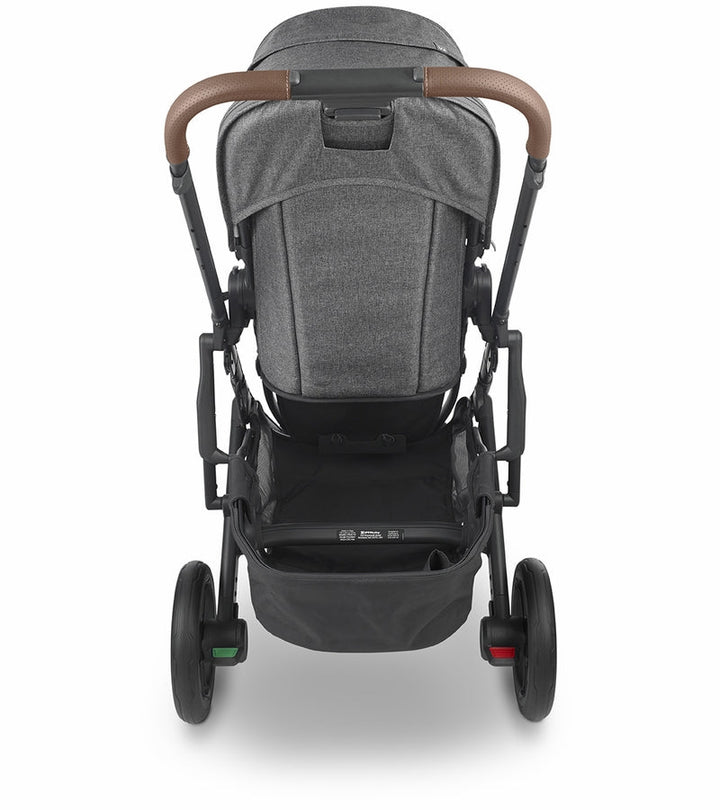 UPPAbaby Cruz V2 Stroller - Greyson (Charcoal Melange/Carbon/Saddle Leather) image 6