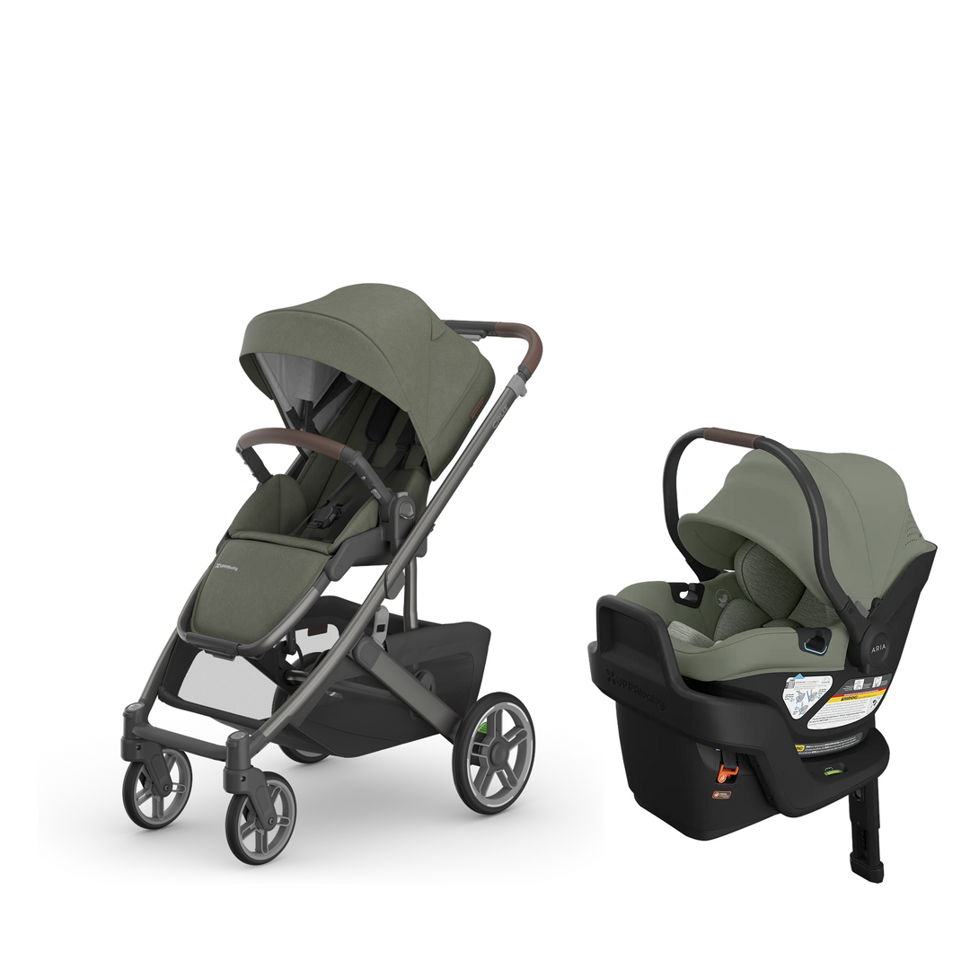 UPPAbaby Cruz V3 + Aria V2 Travel System in Evelyn - image 1