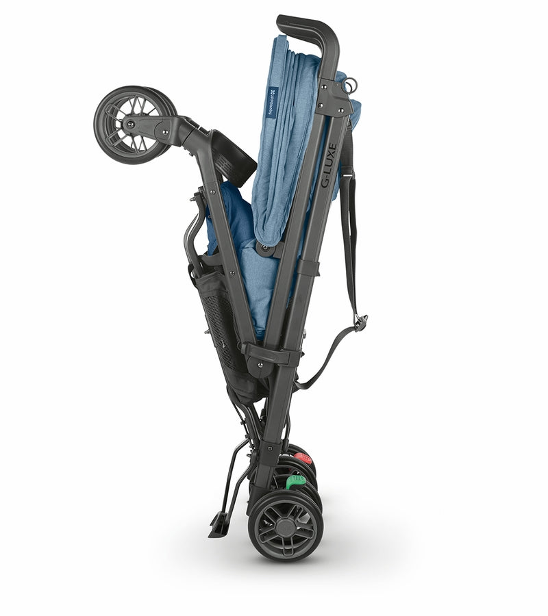 UPPAbaby G-Luxe Stroller - Charlotte (Coastal Blue Melange / Carbon)
