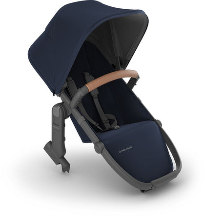UPPAbaby RumbleSeat V2+ - Noa (Navy / Carbon Frame / Saddle Leather)