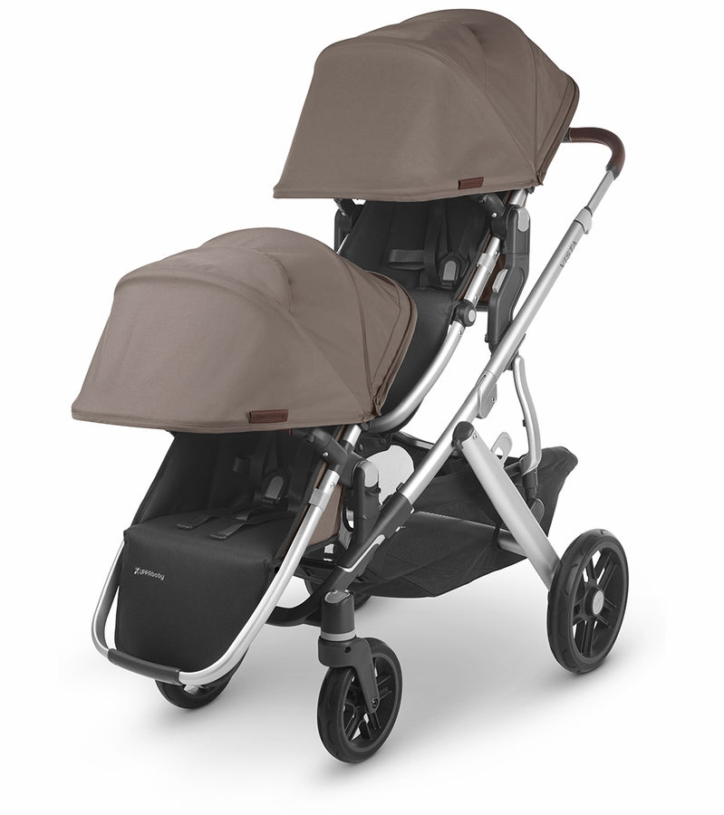UPPAbaby Rumbleseat V2 - Theo (Dark Taupe / Silver / Chestnut Leather)