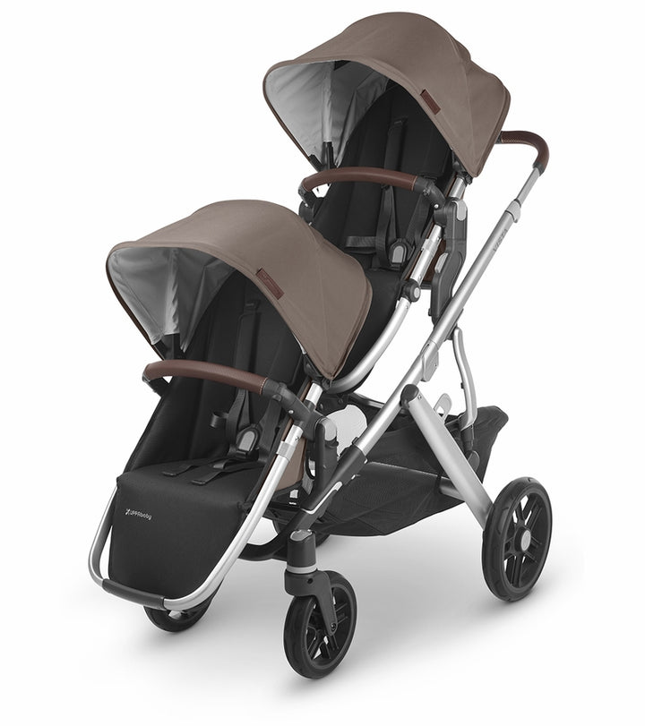 UPPAbaby Rumbleseat V2 - Theo (Dark Taupe / Silver / Chestnut Leather)