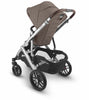 UPPAbaby Vista V2 Stroller, Theo (Dark Taupe / Silver / Chestnut Leather) (Open Box - NEW)