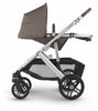 UPPAbaby Vista V2 Stroller, Theo (Dark Taupe / Silver / Chestnut Leather) (Open Box - NEW)