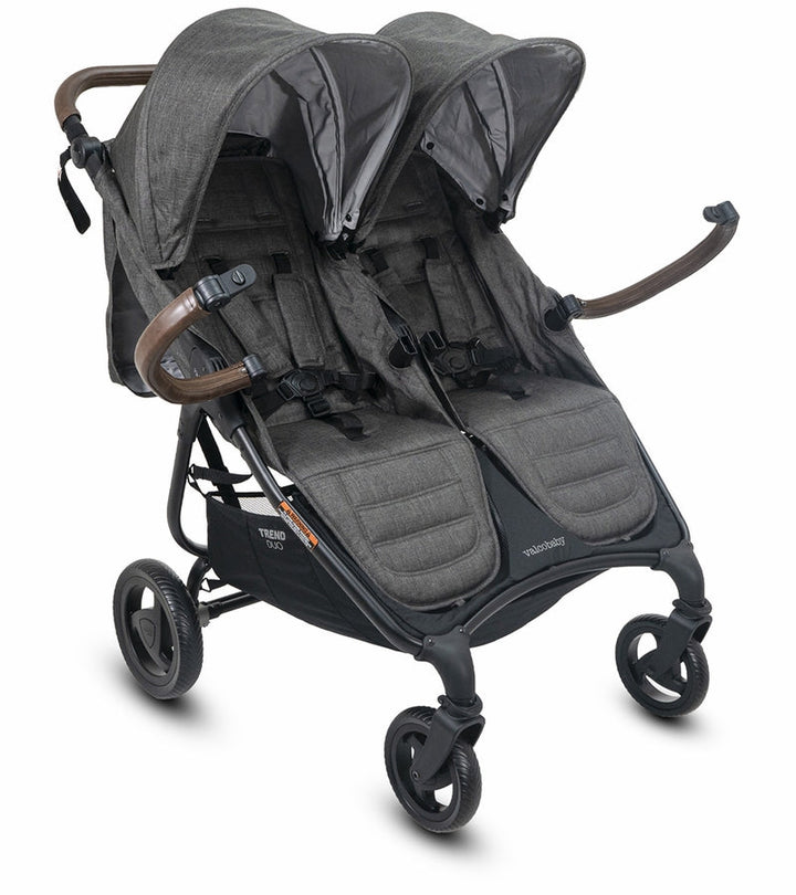 Valco Baby Trend Duo Double Stroller in Charcoal - image 2