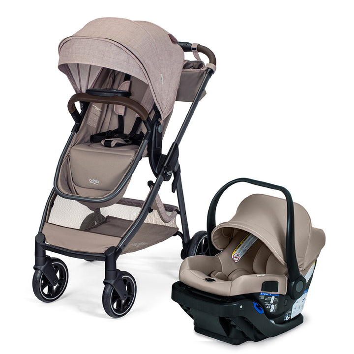 Britax Phases stroller and Arbor car seat Teak