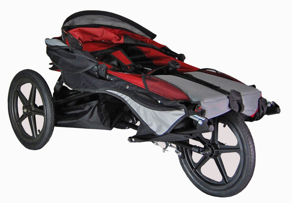 Adaptive Star Axiom IMPROV 2 Indoor/Outdoor Medical Mobility Push Chair,  Red