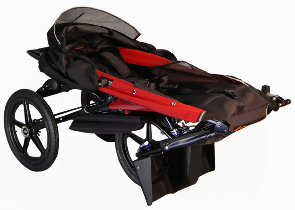 Adaptive Star Axiom ENDEAVOUR 2 Indoor/Outdoor Mobility Push Chair, Red