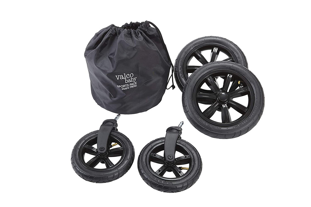 Valco Snap Trend Air Filled Sport 4-Pack Wheels (for Snap 4 Trend, Snap Duo Trend, Snap Ultra Trend)