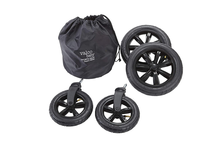 Valco Snap Trend Air Filled Sport 4-Pack Wheels (for Snap 4 Trend, Snap Duo Trend, Snap Ultra Trend)