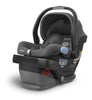 UPPAbaby Vista V2 Stroller - Greyson (Charcoal Melange/Carbon/Saddle Leather) + Mesa Infant Car Seat - Jordan (Charcoal Melange) Merino Wool