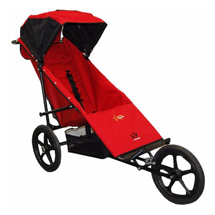 Adaptive Star Axiom Phoenix Push Chair Stroller, Red