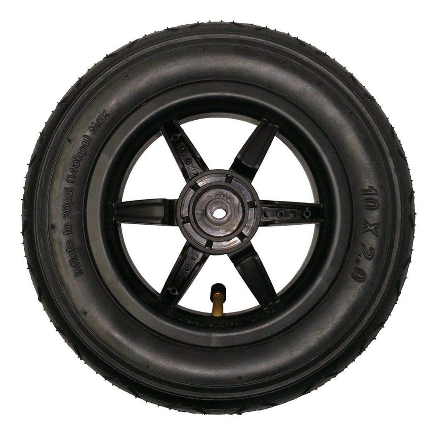 Mountain Buggy 10" Complete Front Wheel, Tire, + Tube for 2015 - 2017 V2.5 Duet Strollers