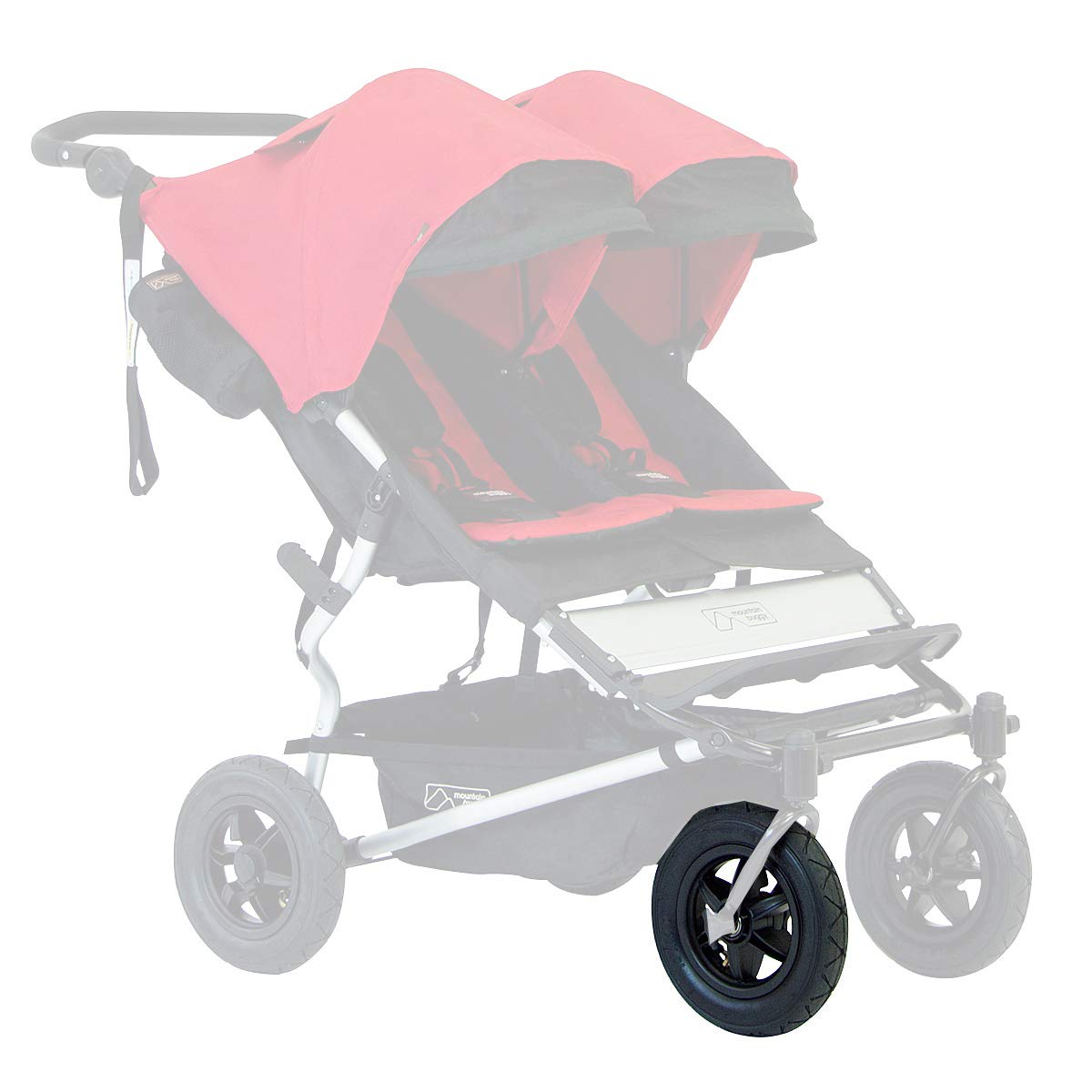 Mountain Buggy 10" Complete Front Wheel, Tire, + Tube for 2015 - 2017 V2.5 Duet Strollers