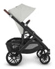 UPPAbaby Vista V2 Stroller - Anthony (White and Grey Chenille/Carbon/Chestnut Leather)