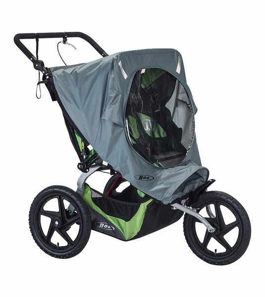 BOB 2016 Ironman Sport Utility DUALLIE Stroller Weather Shield