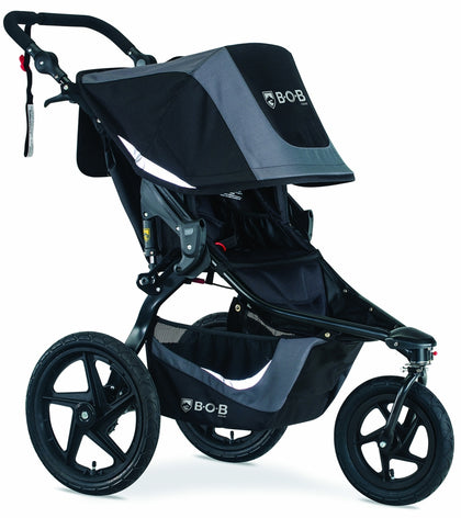 BOB Revolution Flex 3.0 Single Jogging Stroller Graphite Black
