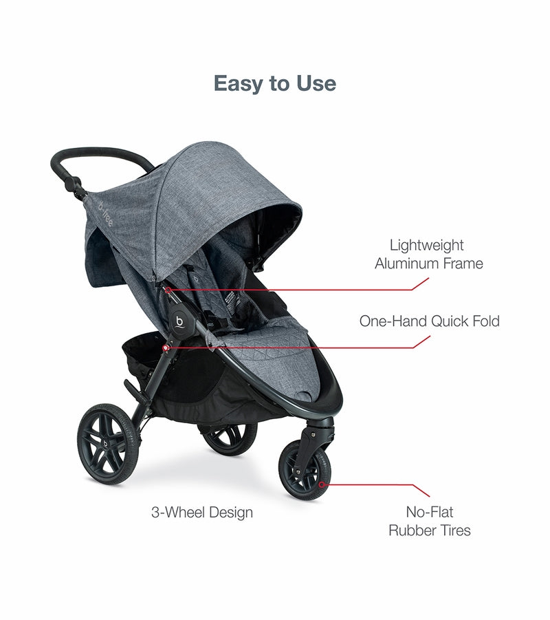 Britax b free travel system Outlet