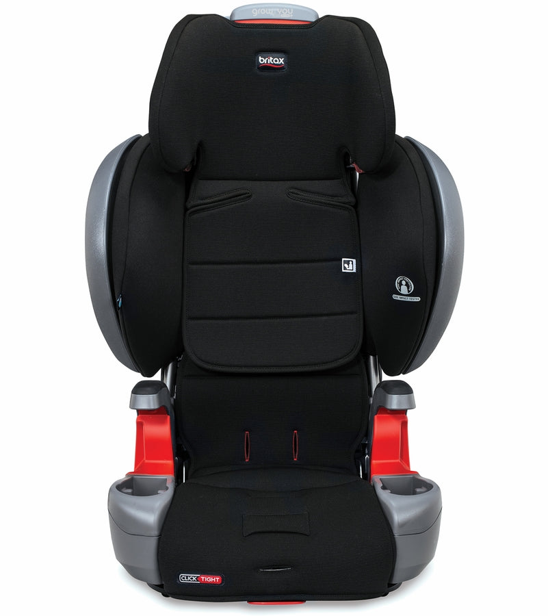 Britax Grow With You ClickTight Plus Booster Car Seat - Jet Safewash