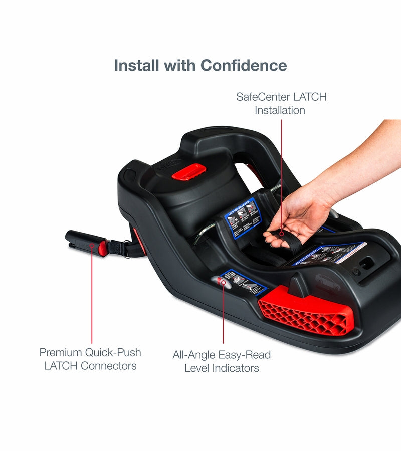 britax car seat bases Britax Gen2 Infant Car Seat Base with SafeCenter Latch Install