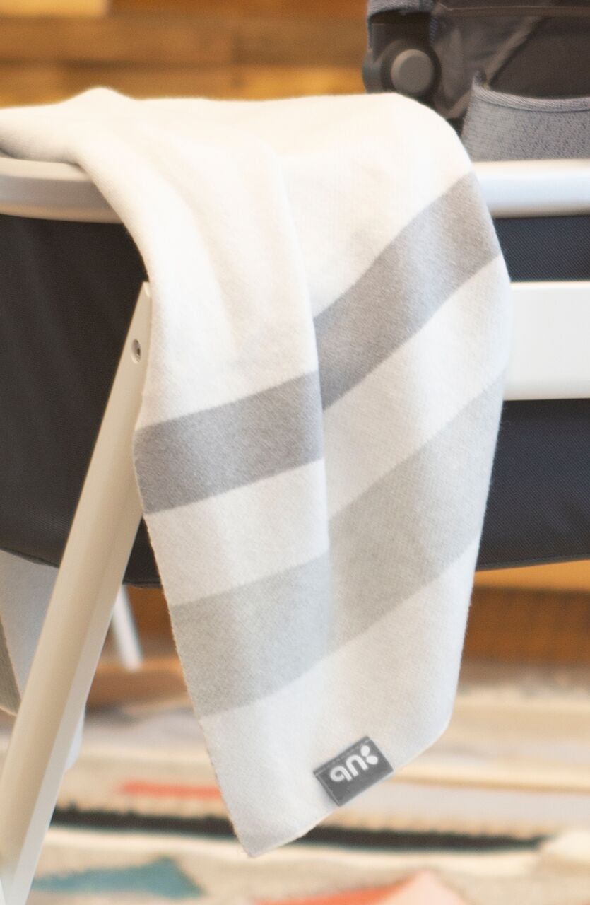 UPPAbaby Knit Blanket - Grey Multi/Plaid