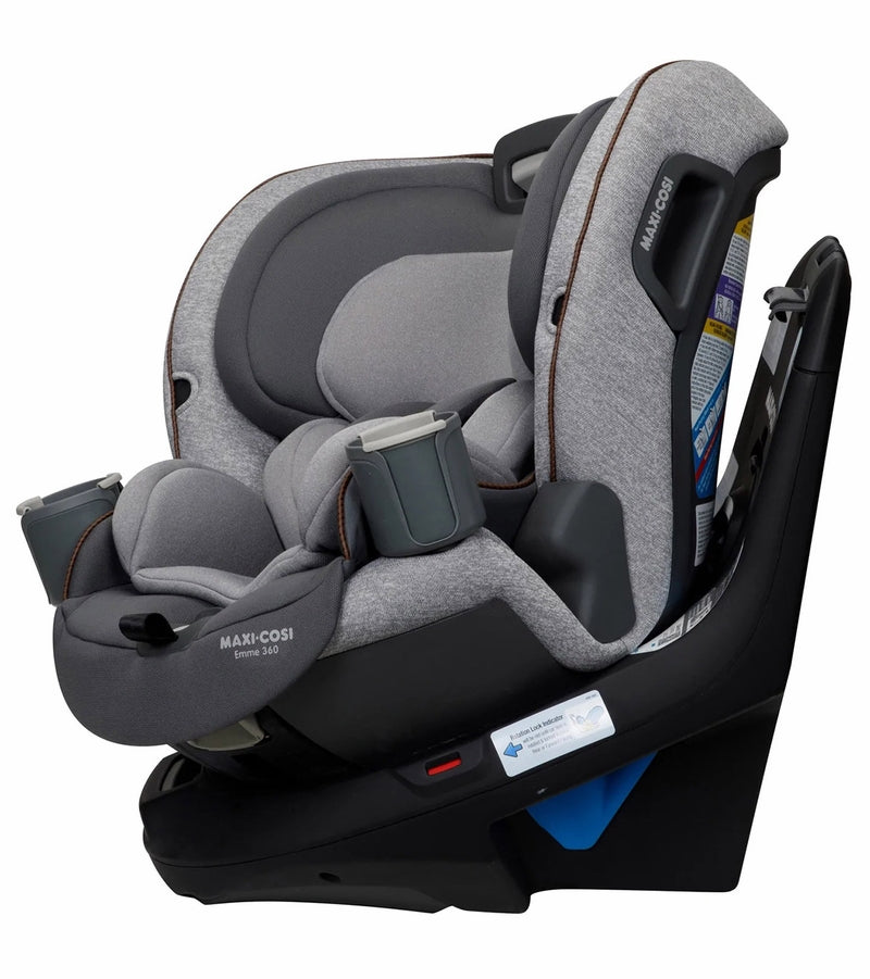 Maxi-Cosi Emme 360 All-in-One Rotational Convertible Car Seat - Midnight Black