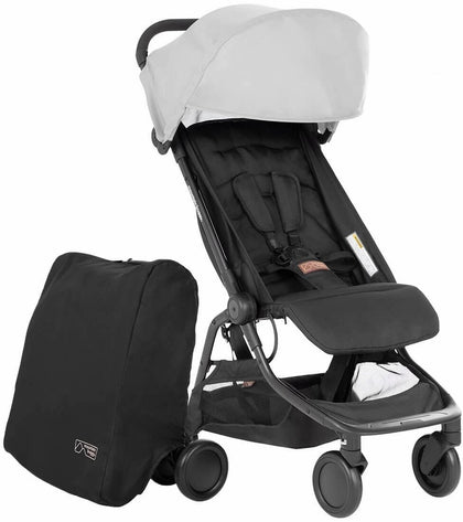 Mountain Buggy Nano Stroller V3 - Silver