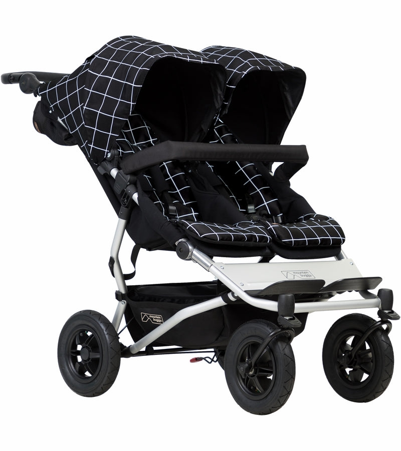Mountain Buggy Duet Double Stroller Grid