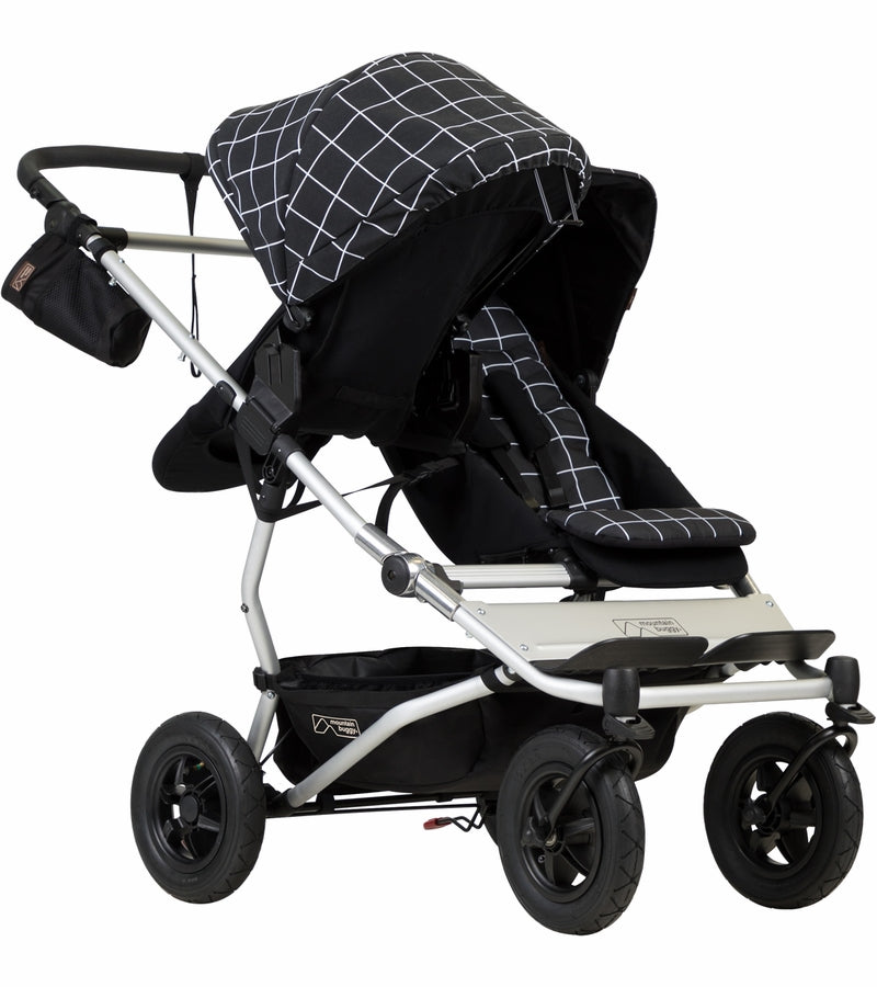 Mountain Buggy Duet 3.0 Double Stroller - Grid
