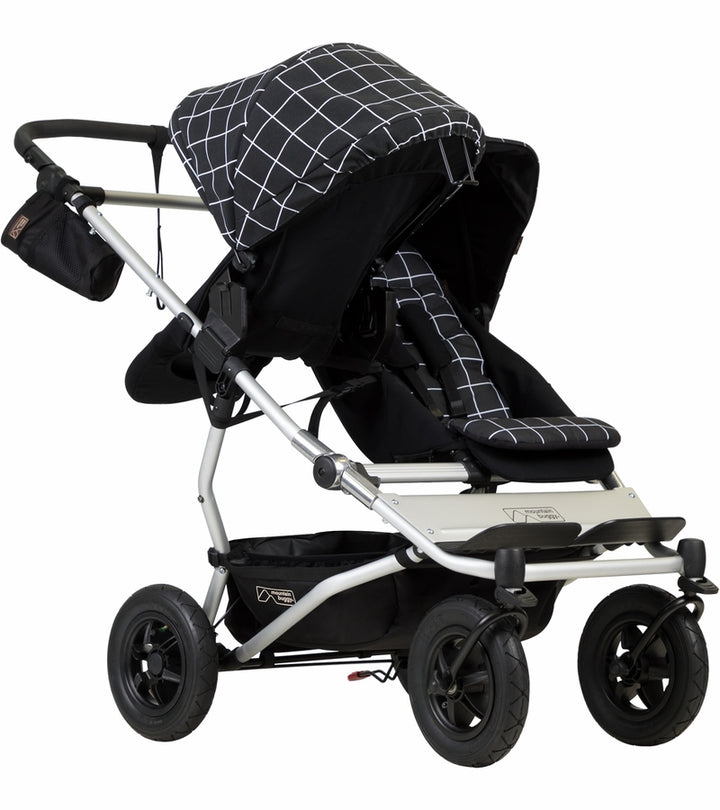 Mountain Buggy Duet 3.0 Double Stroller - Grid