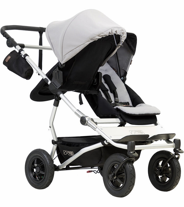 Mountain Buggy Duet 3.0 Double Stroller - Silver