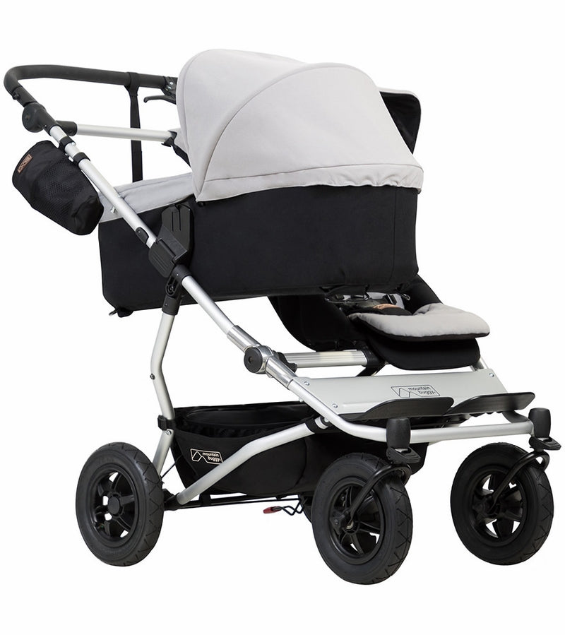Mountain Buggy Duet 3.0 Double Stroller - Silver