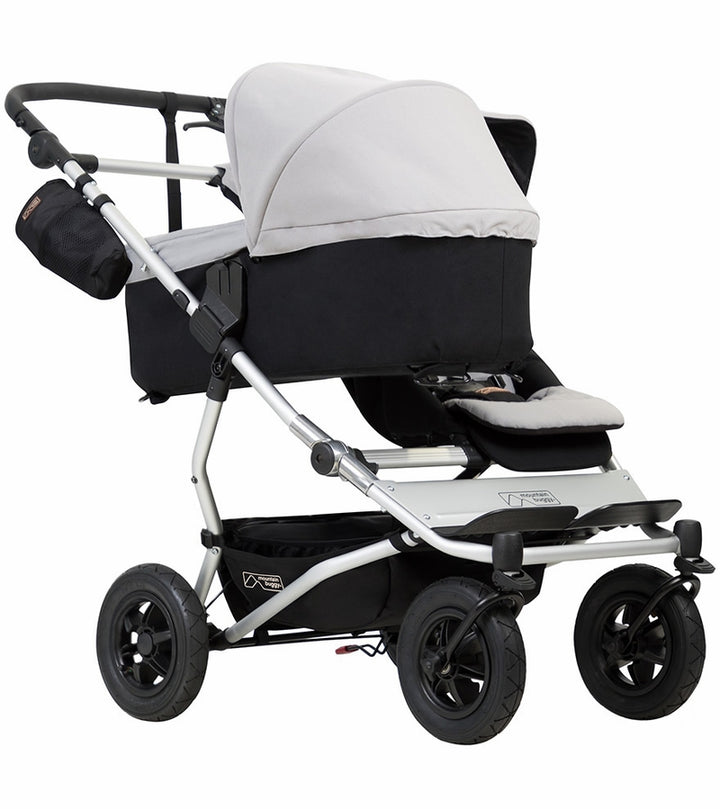Mountain Buggy Duet 3.0 Double Stroller - Silver